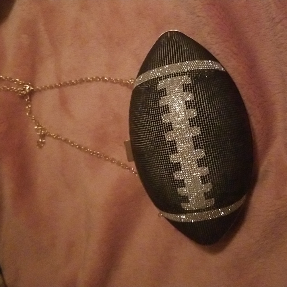 Blinged Football Purse